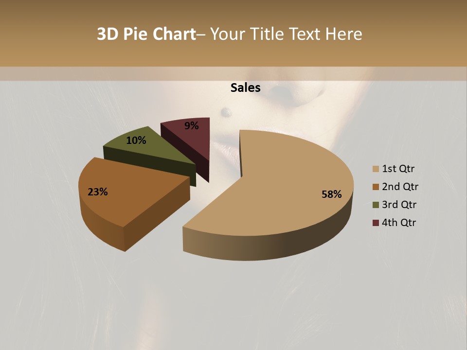 Glamorous Glamour Pretty PowerPoint Template