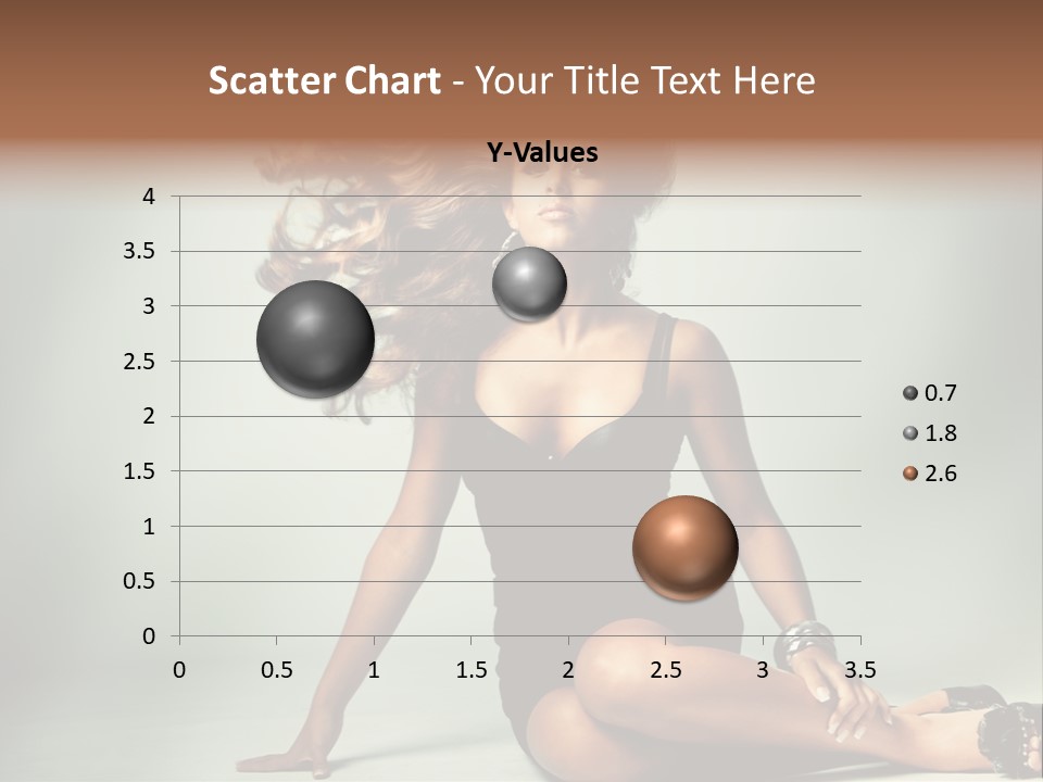 Curly Shiny Hairstyle PowerPoint Template