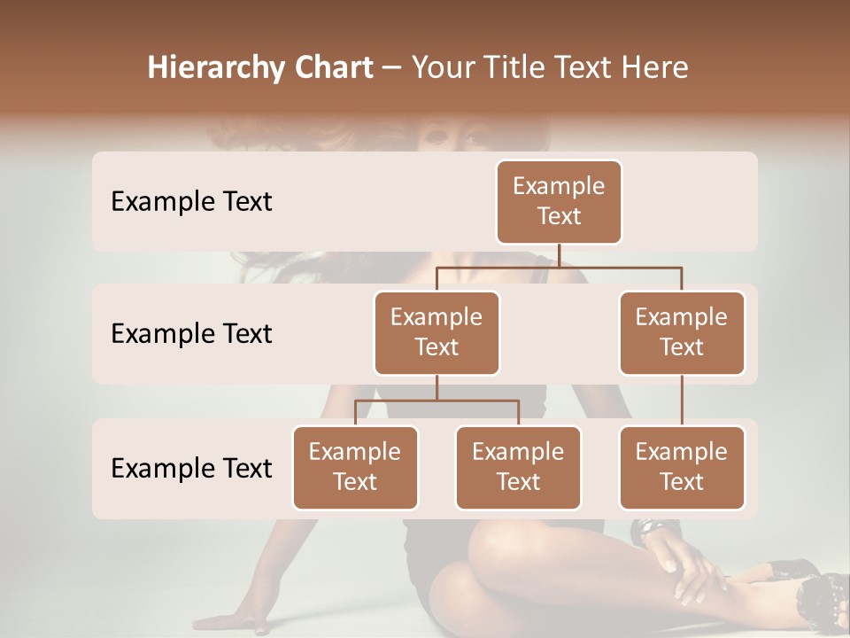 Curly Shiny Hairstyle PowerPoint Template