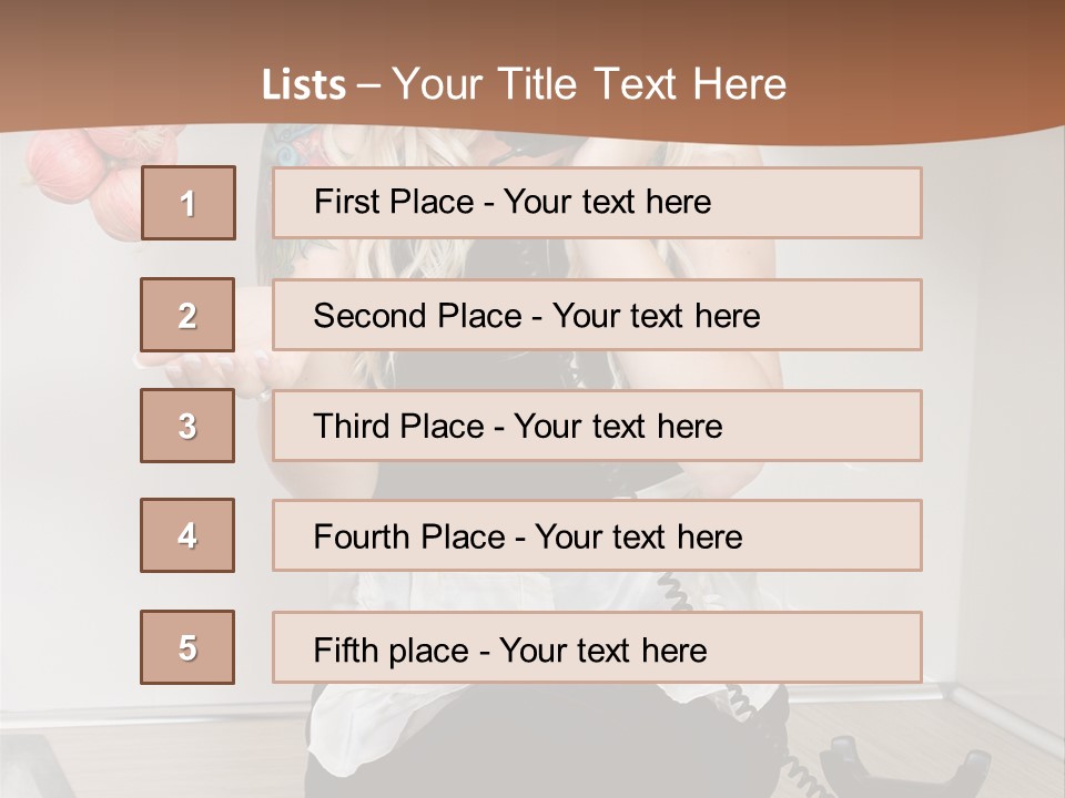 Pin Up Pinup Lovely PowerPoint Template