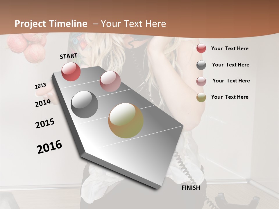 Pin Up Pinup Lovely PowerPoint Template