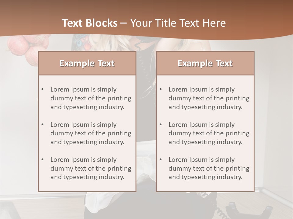 Pin Up Pinup Lovely PowerPoint Template