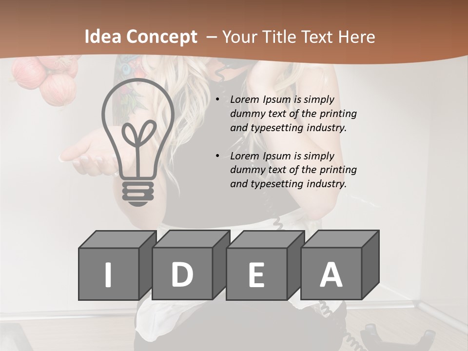 Pin Up Pinup Lovely PowerPoint Template