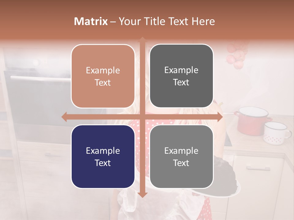 Humor Humorous Housewife PowerPoint Template