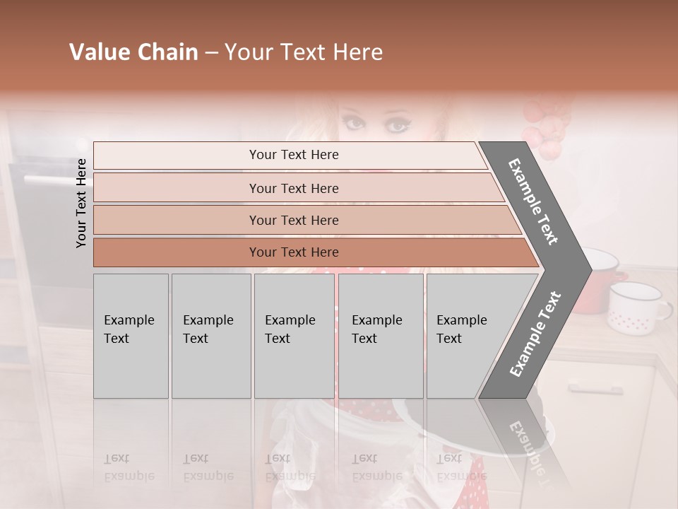 Humor Humorous Housewife PowerPoint Template