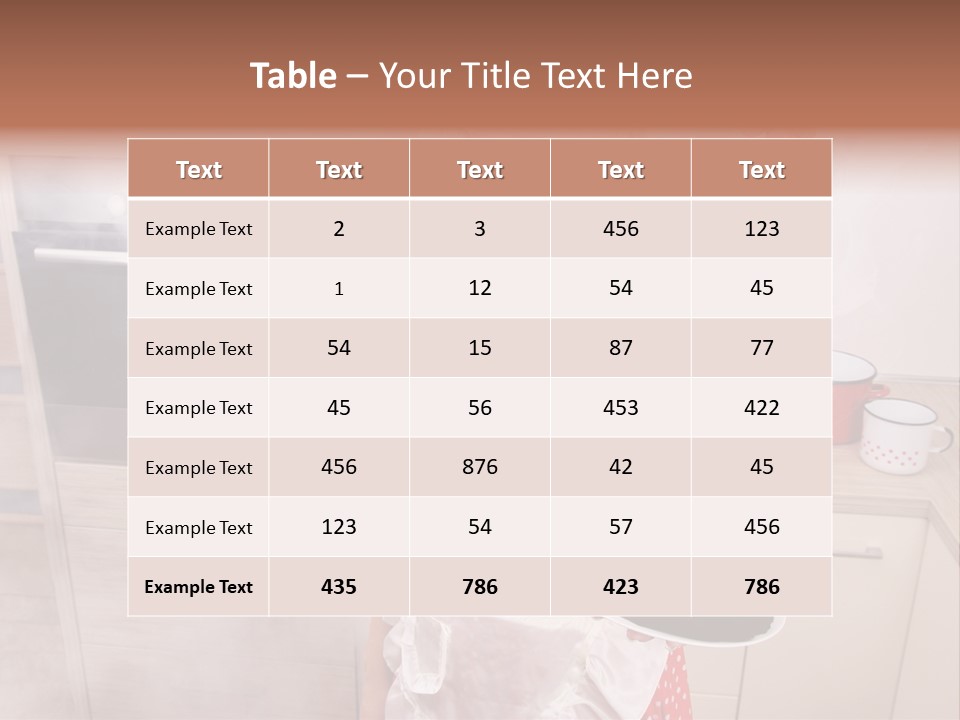 Humor Humorous Housewife PowerPoint Template