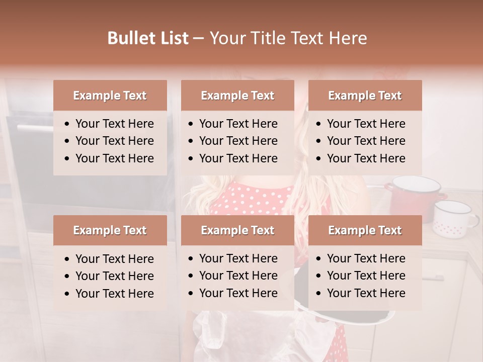 Humor Humorous Housewife PowerPoint Template