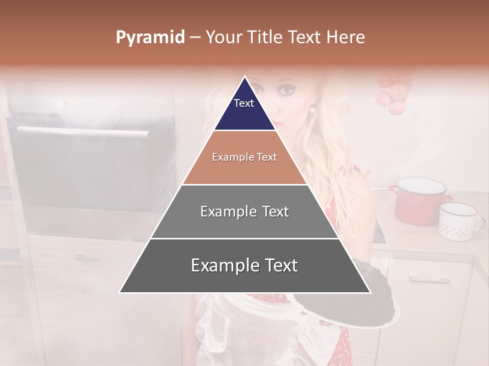 Humor Humorous Housewife PowerPoint Template