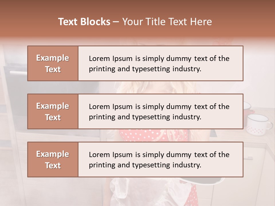 Humor Humorous Housewife PowerPoint Template