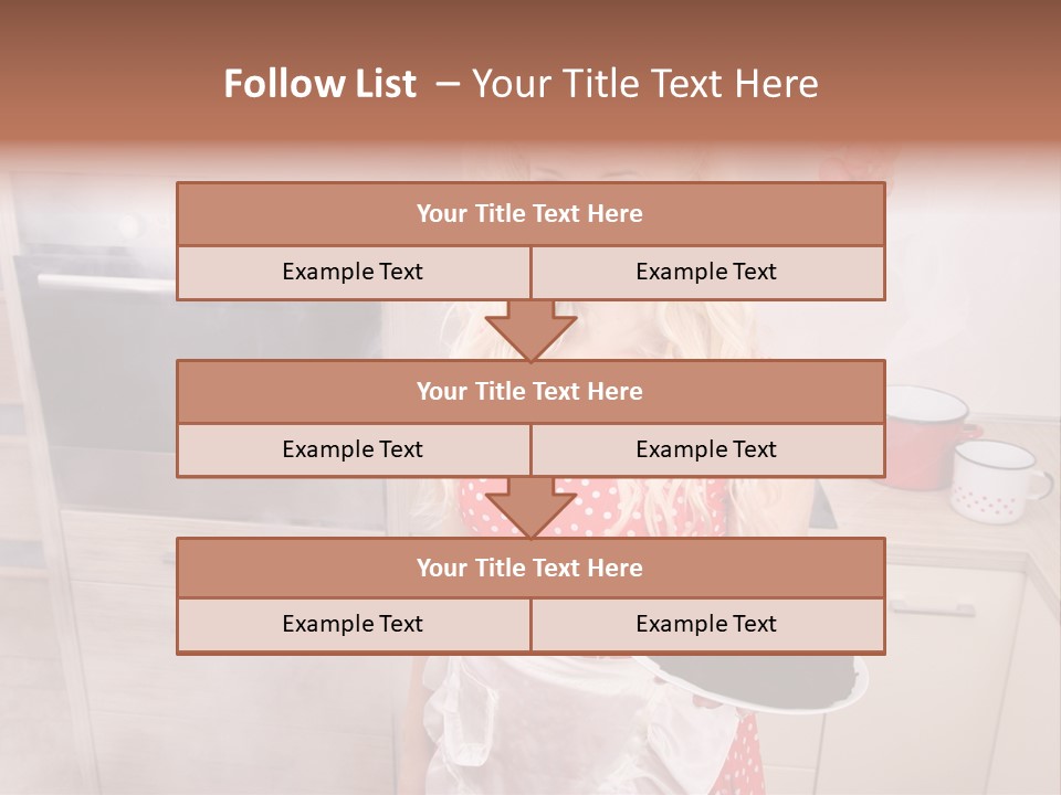 Humor Humorous Housewife PowerPoint Template