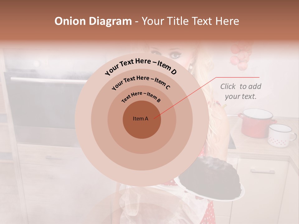 Humor Humorous Housewife PowerPoint Template