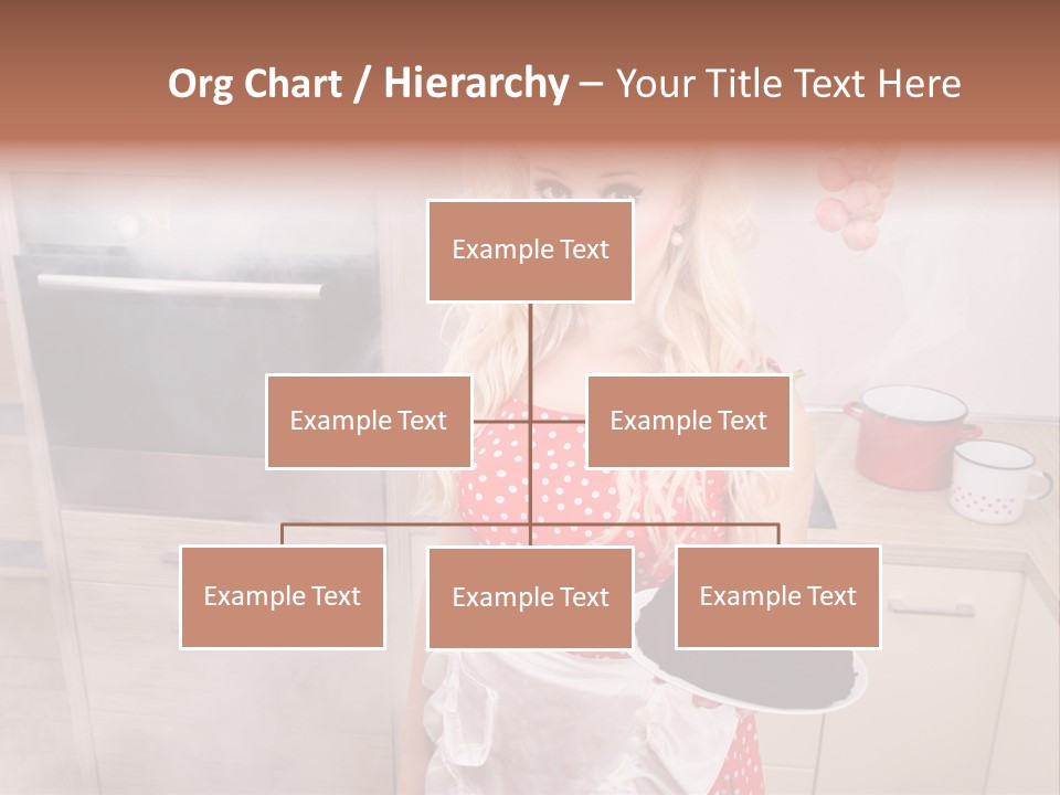 Humor Humorous Housewife PowerPoint Template