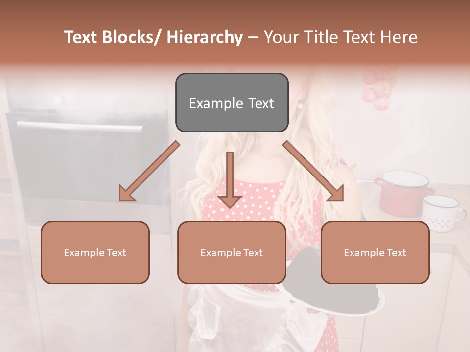 Humor Humorous Housewife PowerPoint Template