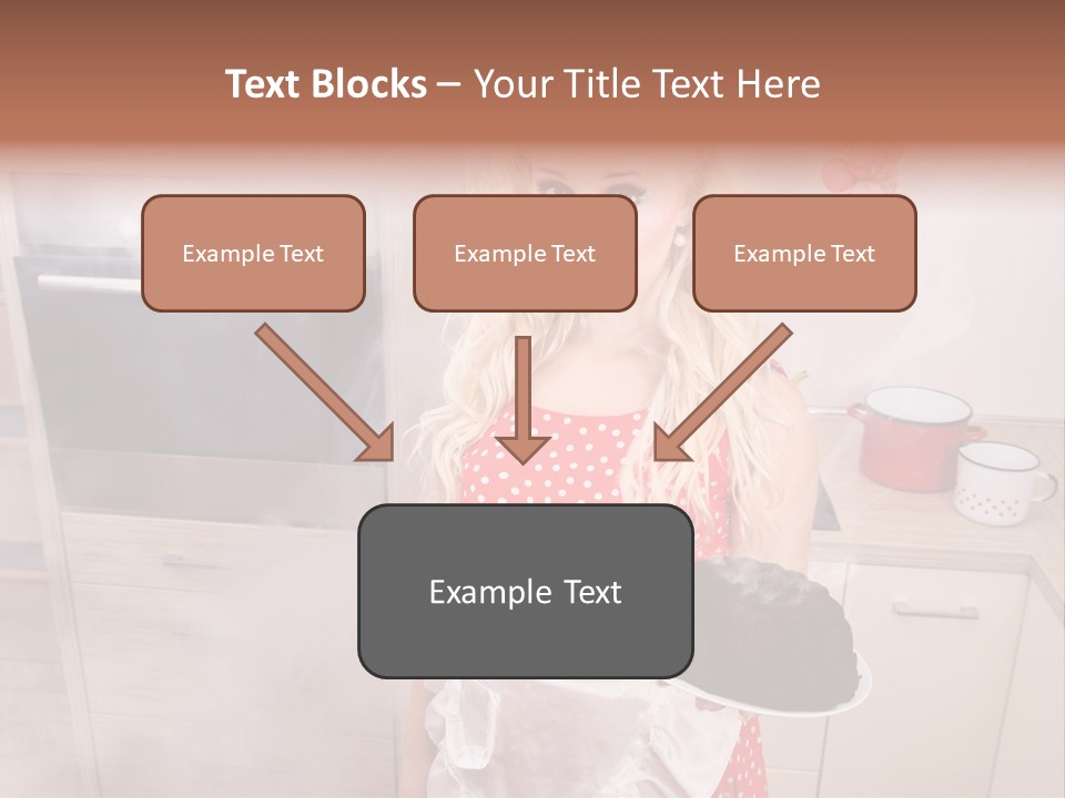 Humor Humorous Housewife PowerPoint Template