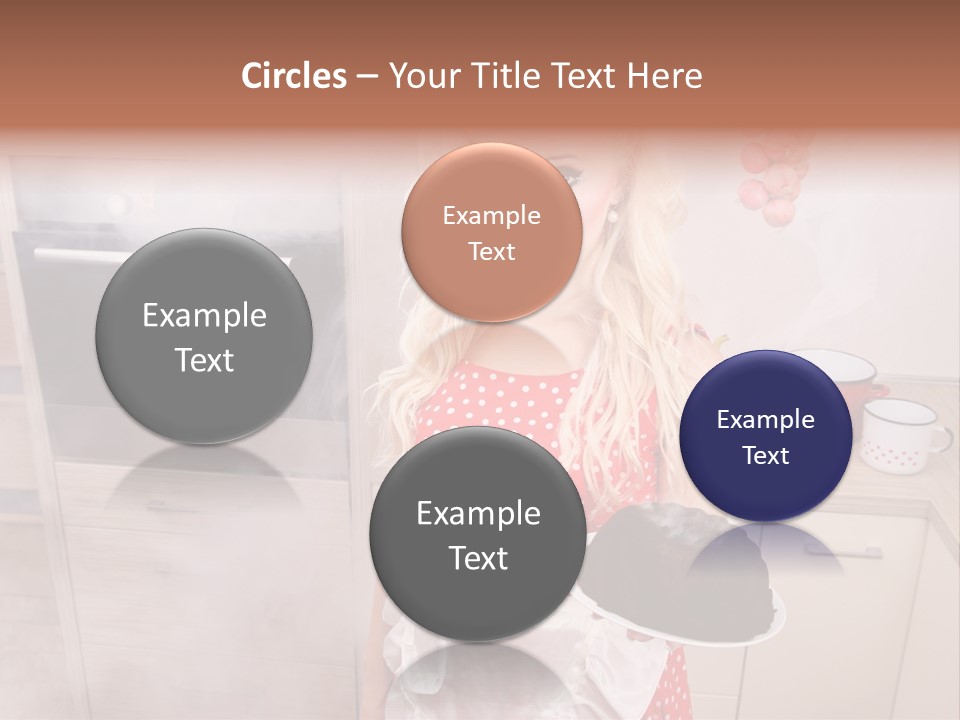 Humor Humorous Housewife PowerPoint Template