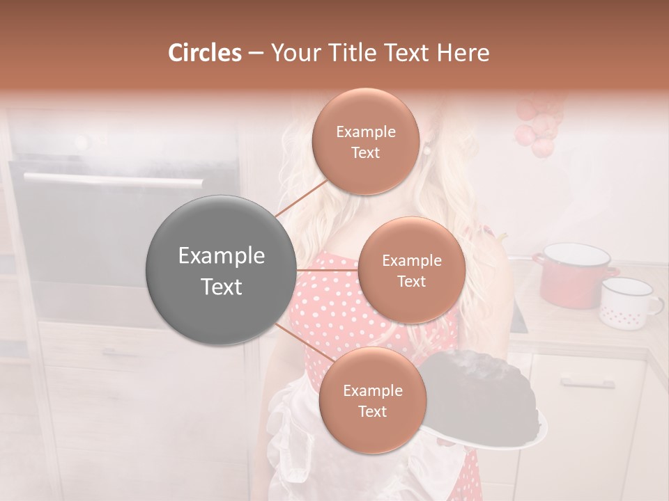 Humor Humorous Housewife PowerPoint Template