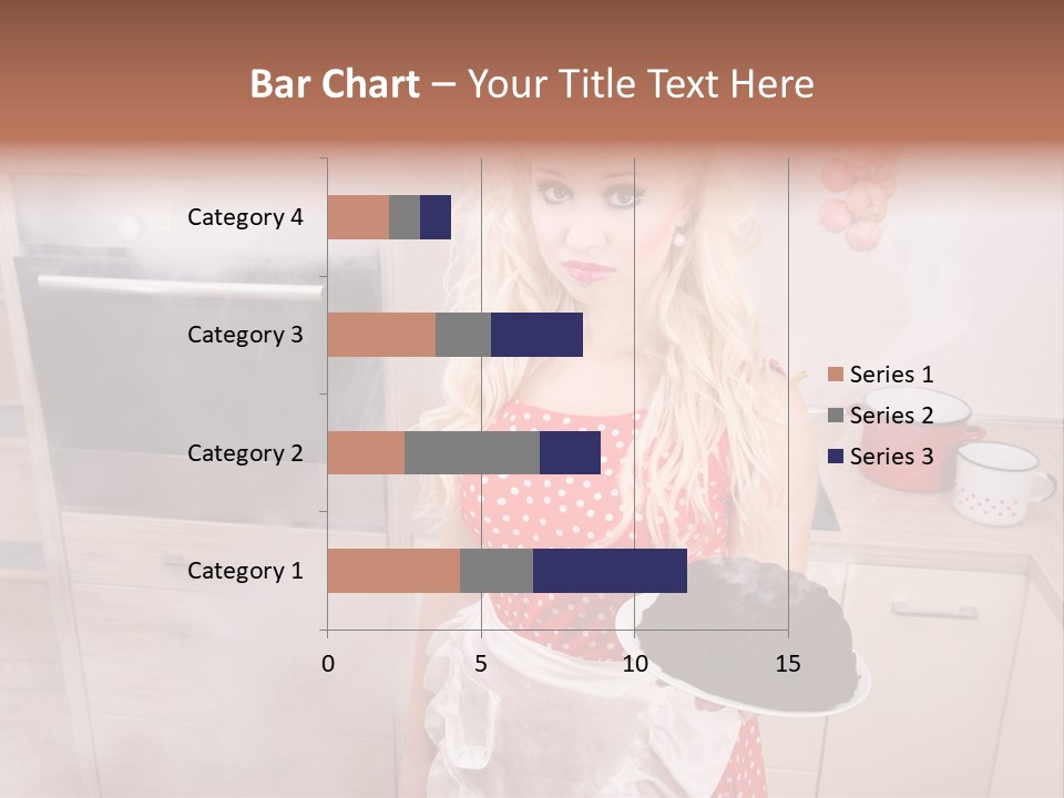 Humor Humorous Housewife PowerPoint Template