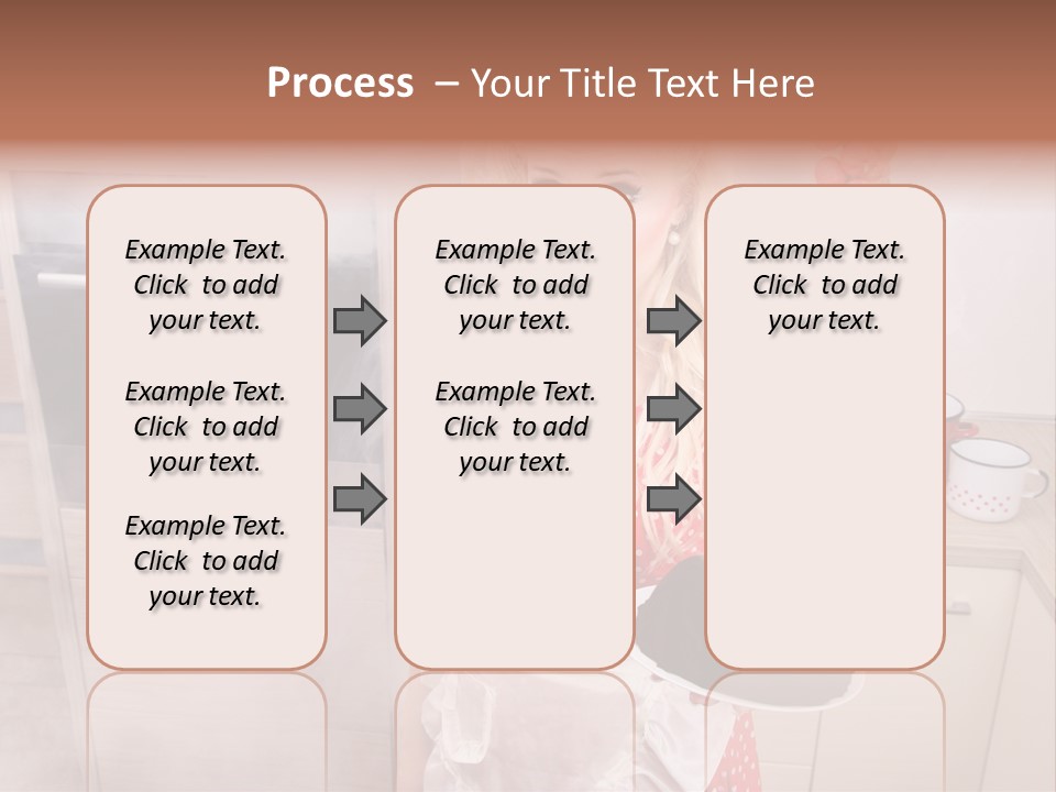 Humor Humorous Housewife PowerPoint Template