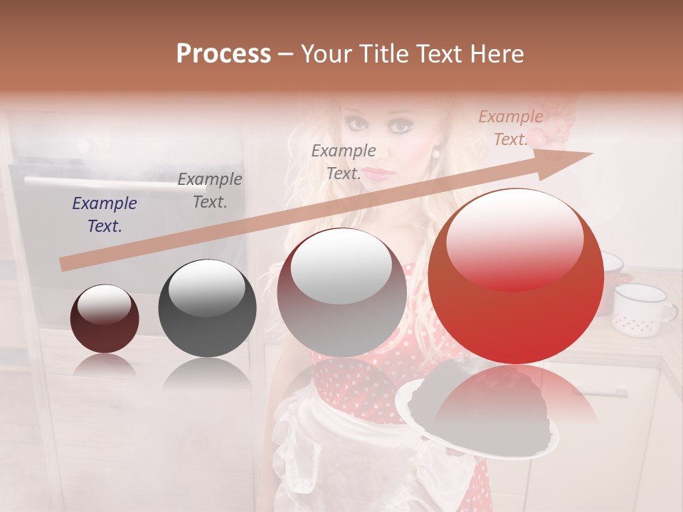 Humor Humorous Housewife PowerPoint Template