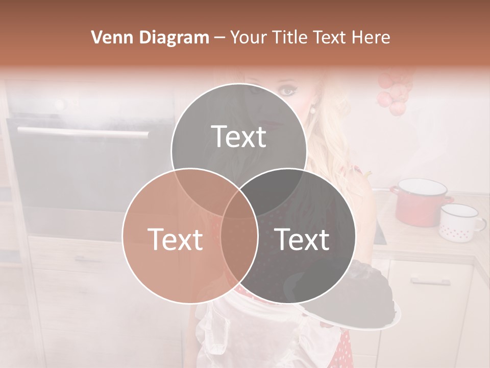 Humor Humorous Housewife PowerPoint Template