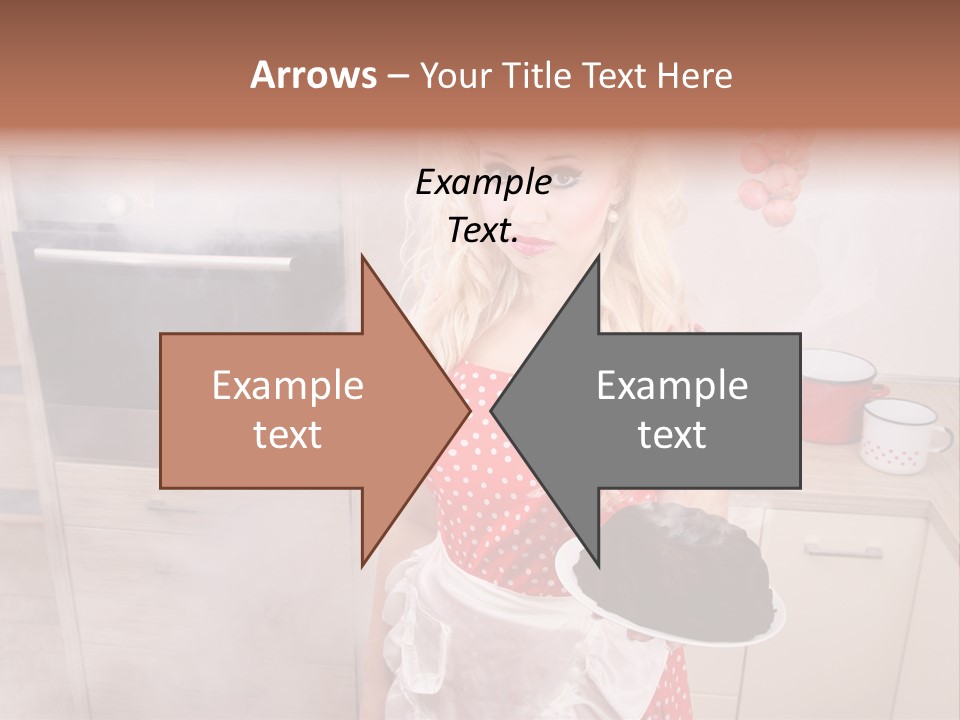 Humor Humorous Housewife PowerPoint Template