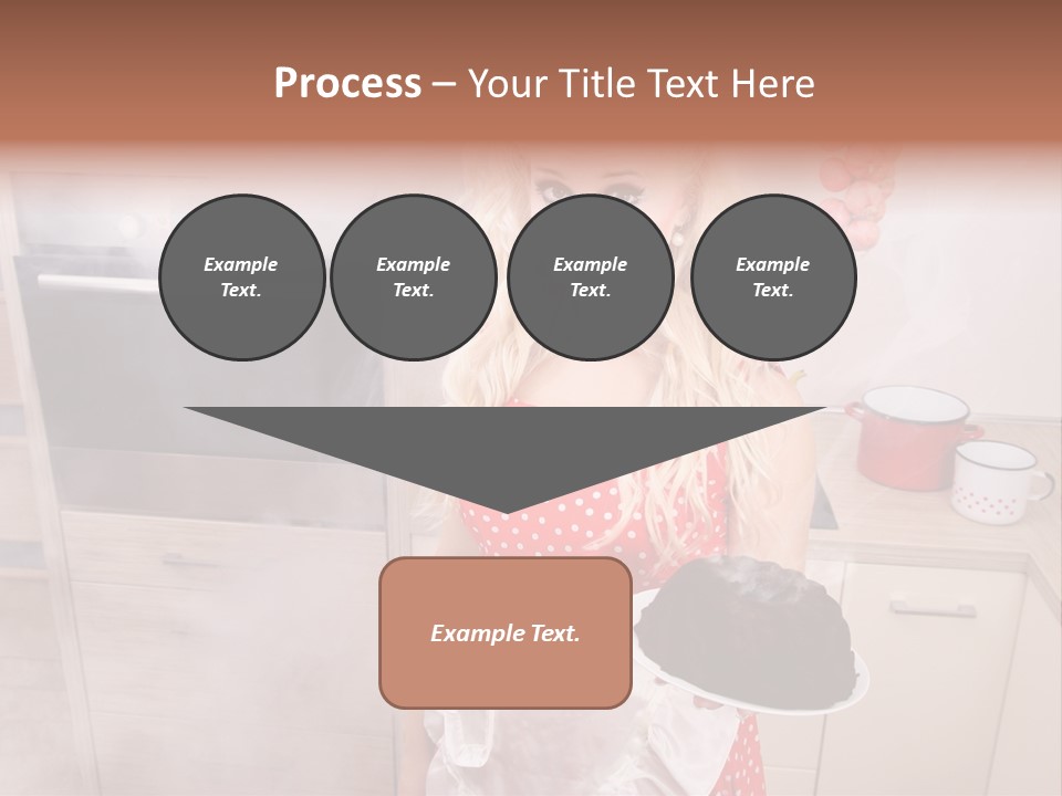 Humor Humorous Housewife PowerPoint Template