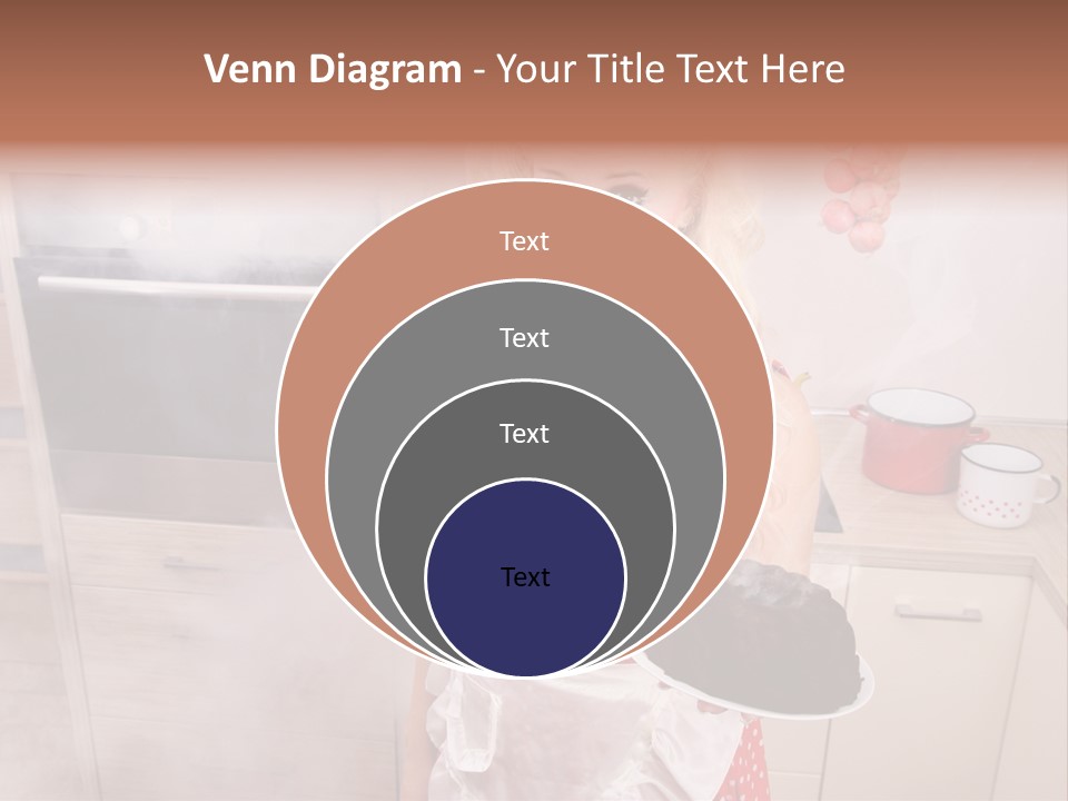 Humor Humorous Housewife PowerPoint Template