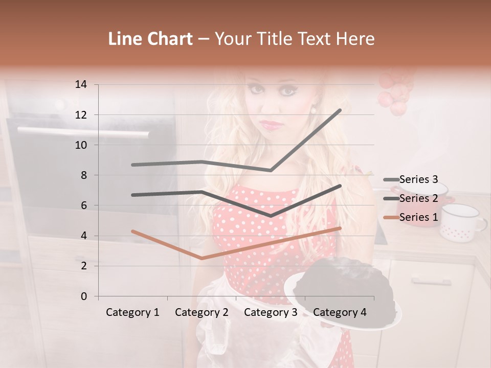 Humor Humorous Housewife PowerPoint Template