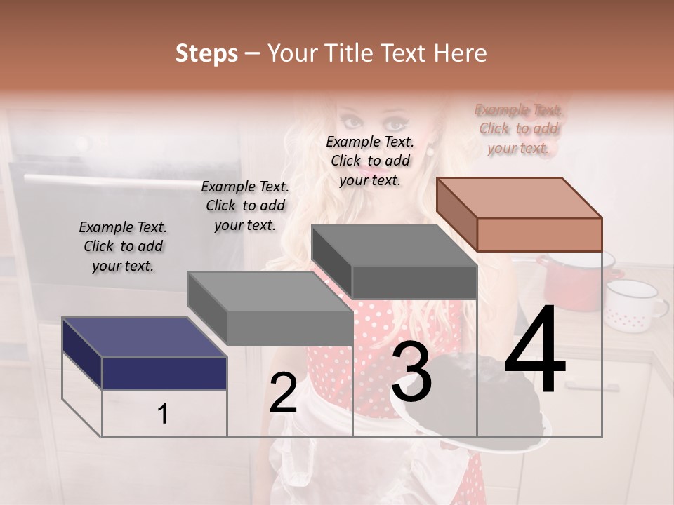 Humor Humorous Housewife PowerPoint Template