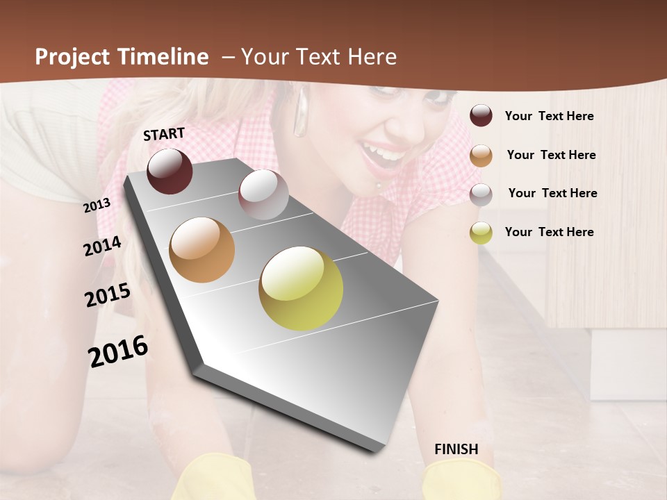 Home Girl Pot PowerPoint Template