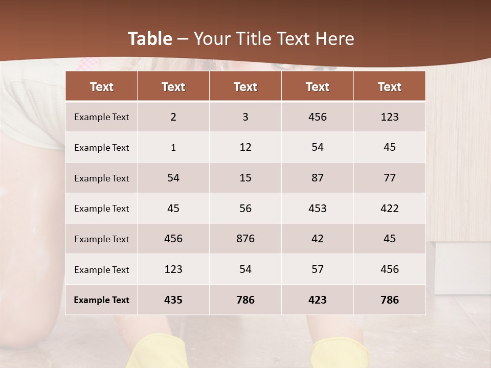 Home Girl Pot PowerPoint Template