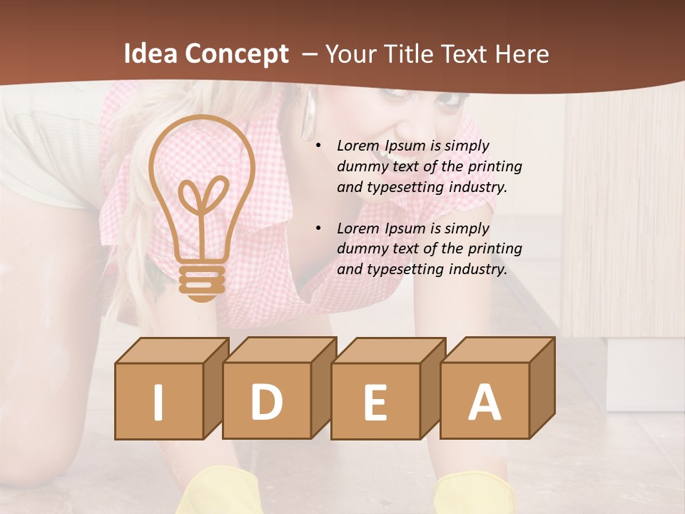 Home Girl Pot PowerPoint Template