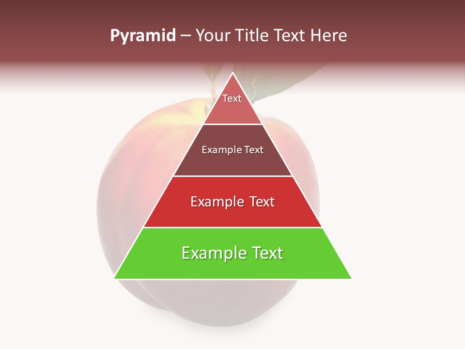 Fresh Fruit White PowerPoint Template