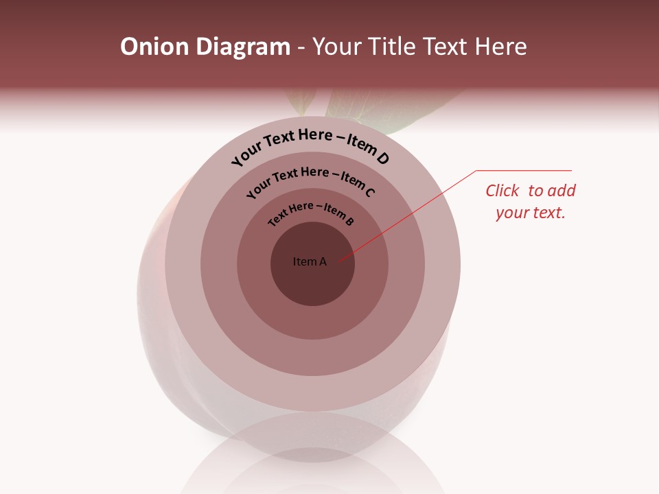 Fresh Fruit White PowerPoint Template