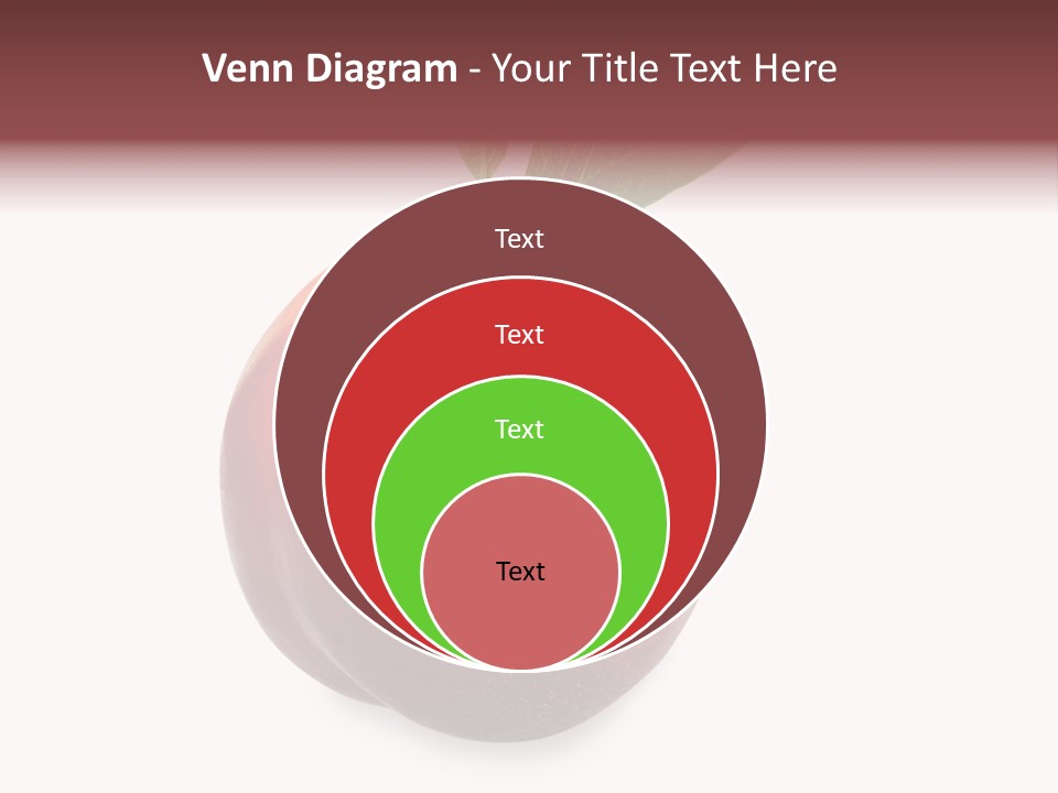 Fresh Fruit White PowerPoint Template