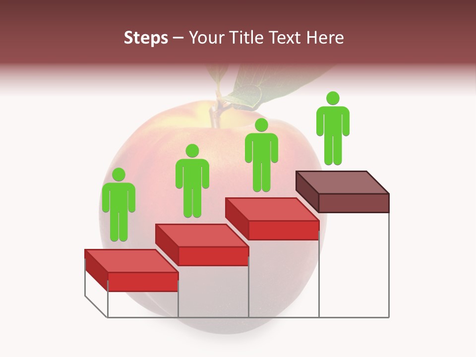 Fresh Fruit White PowerPoint Template