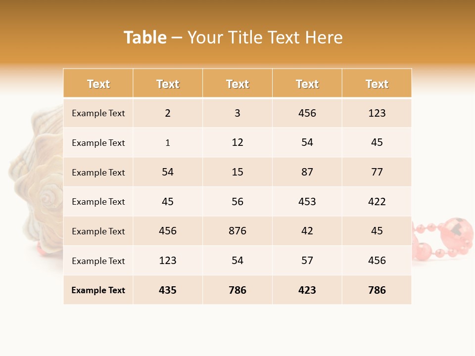 Mollusk Single Climate PowerPoint Template