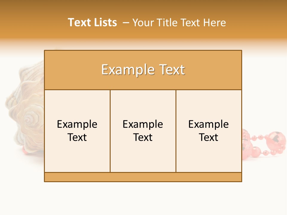 Mollusk Single Climate PowerPoint Template