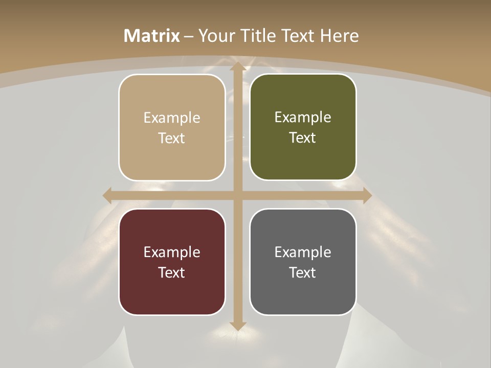 Male Person Fighter PowerPoint Template