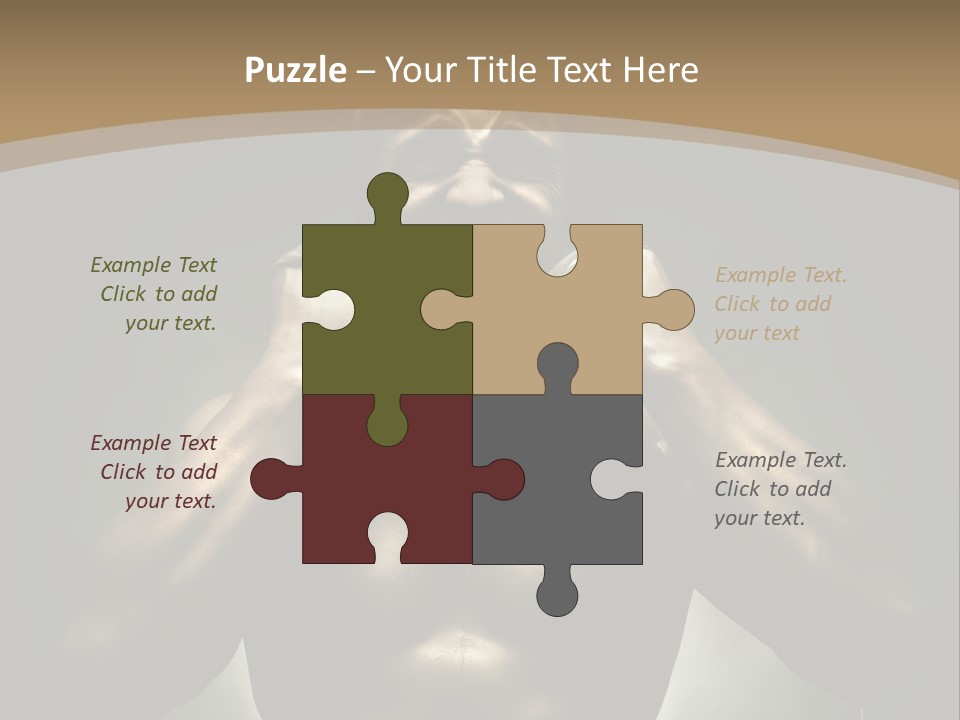 Male Person Fighter PowerPoint Template