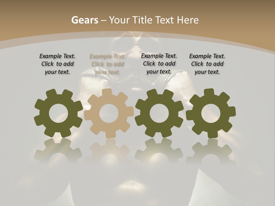 Male Person Fighter PowerPoint Template