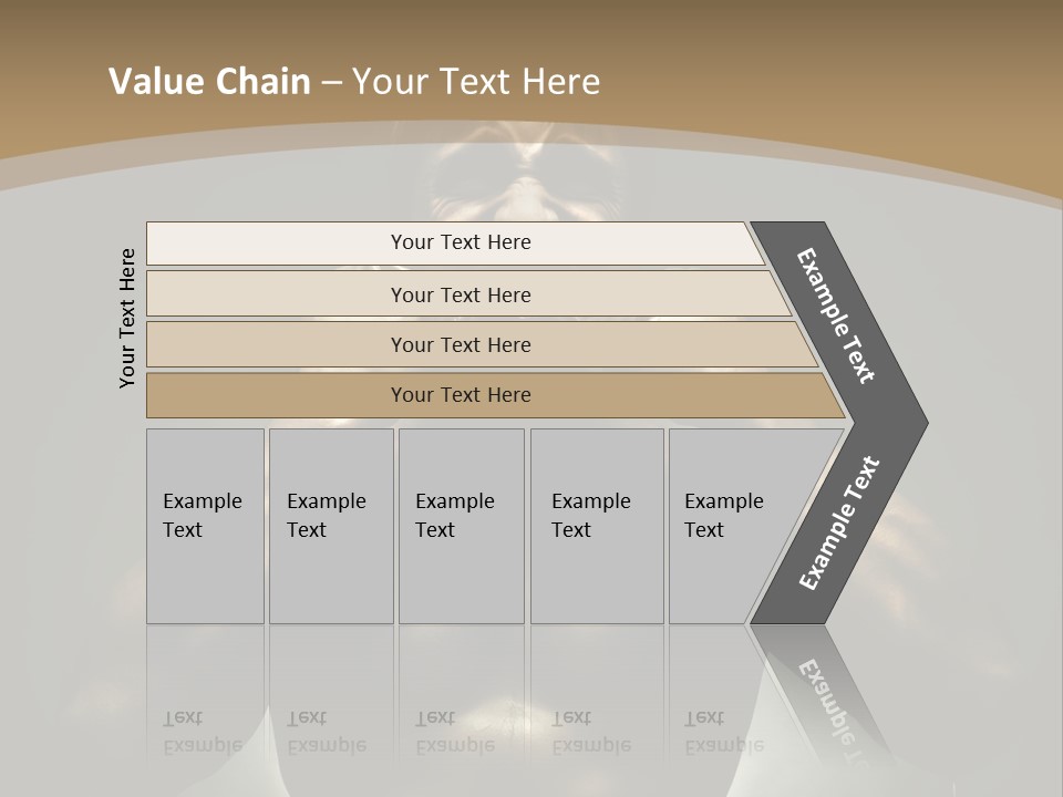 Male Person Fighter PowerPoint Template