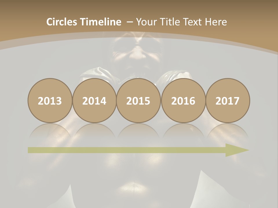 Male Person Fighter PowerPoint Template