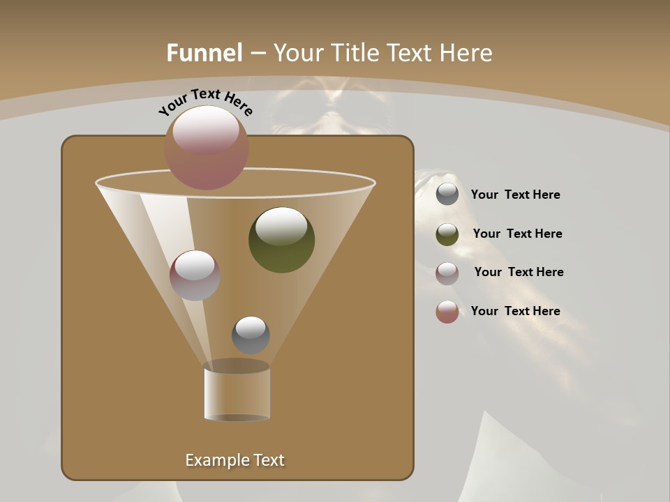 Male Person Fighter PowerPoint Template