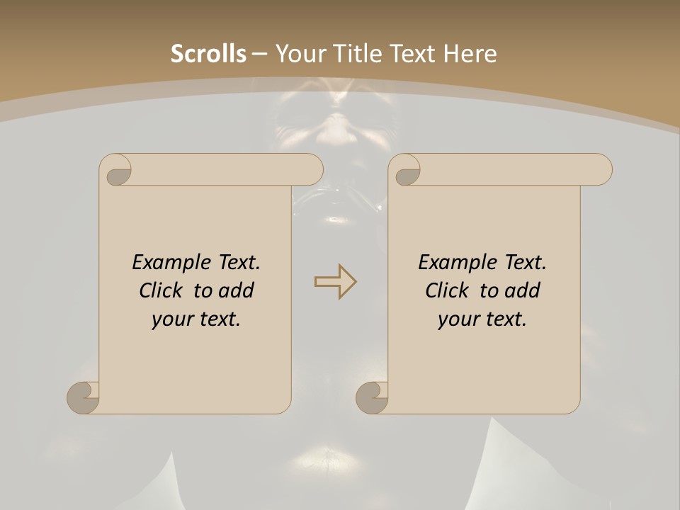 Male Person Fighter PowerPoint Template