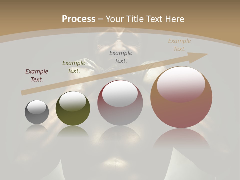 Male Person Fighter PowerPoint Template