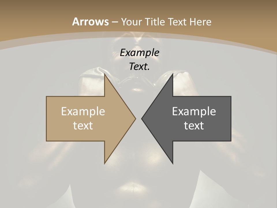 Male Person Fighter PowerPoint Template