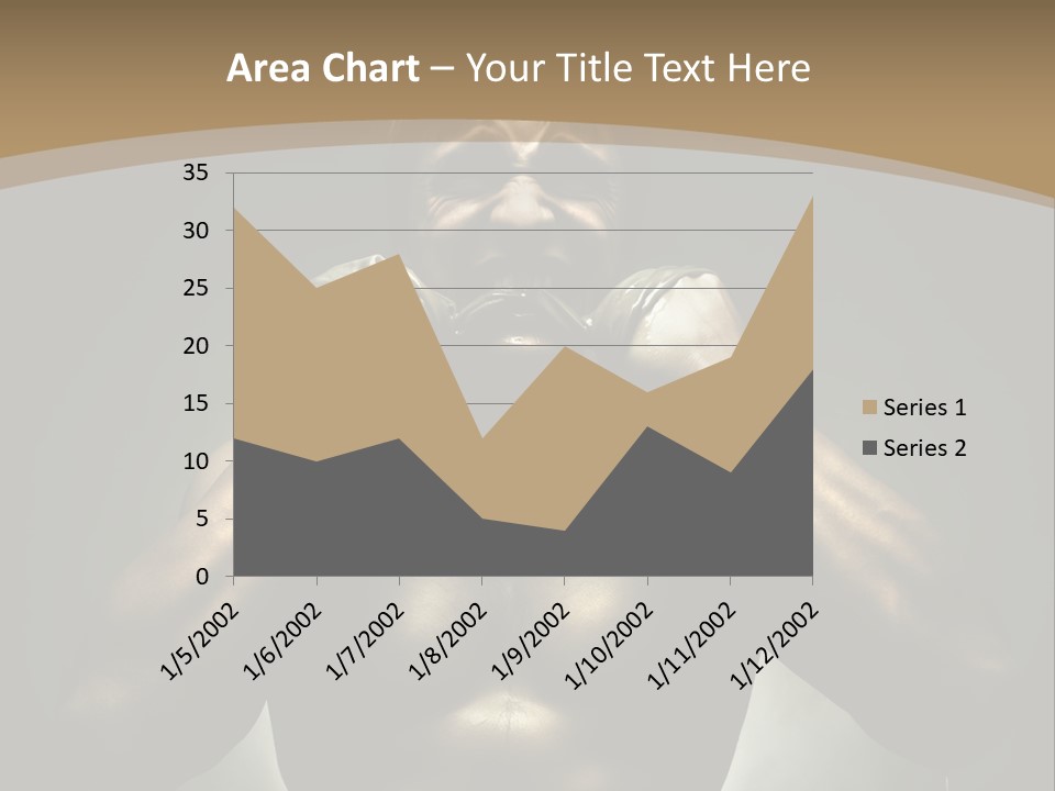 Male Person Fighter PowerPoint Template