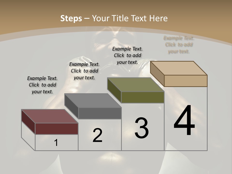 Male Person Fighter PowerPoint Template