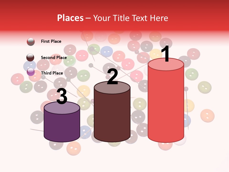 Bobbins Pool Colorful PowerPoint Template